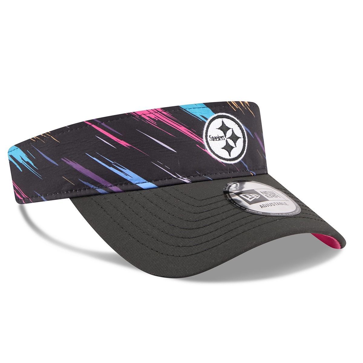 Pittsburgh Steelers New Era Crucial Catch Sideline Visor 3 Pittsburgh Steelers New Era Crucial Catch Sideline Visor