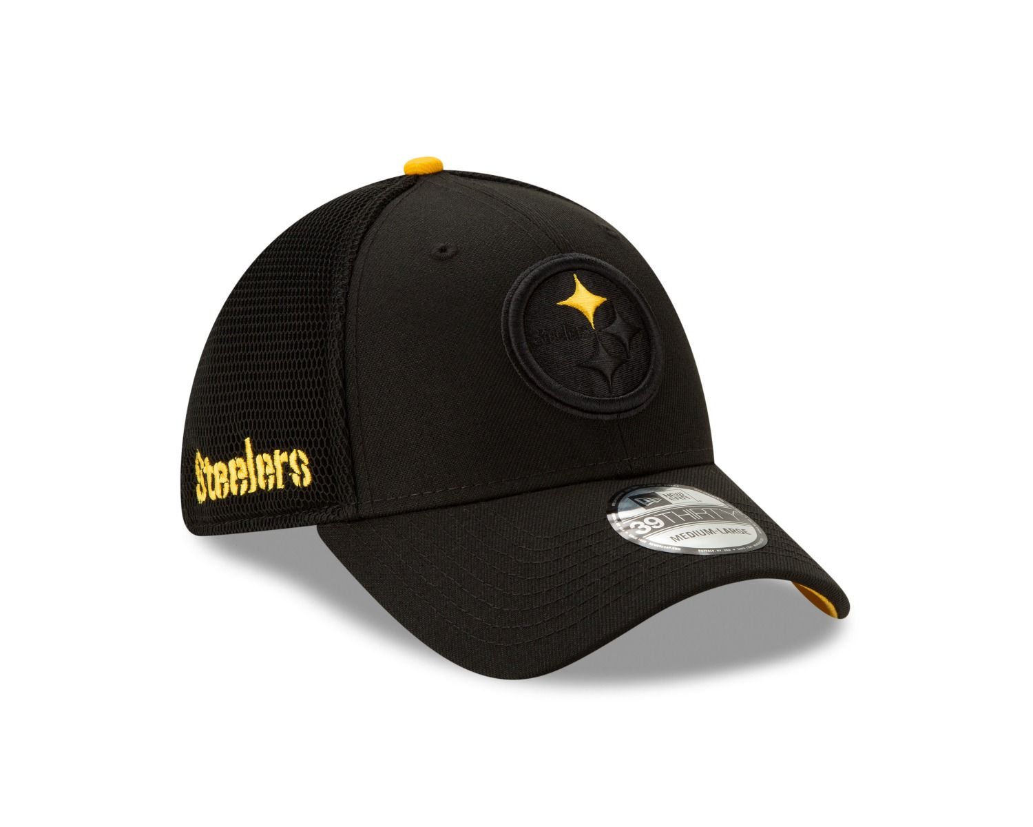 Pittsburgh Steelers New Era 39THIRTY 2T Sided Hat 3 Pittsburgh Steelers New Era 39THIRTY 2T Sided Hat