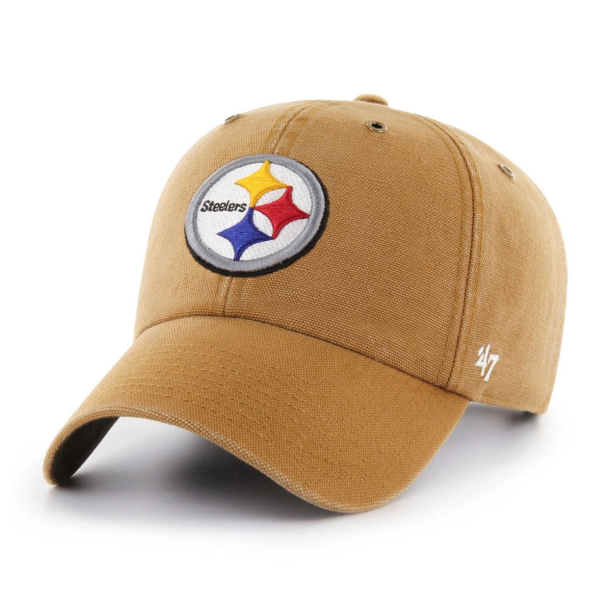 Pittsburgh Steelers '47 Brand Carhartt CLEAN UP Brown Hat