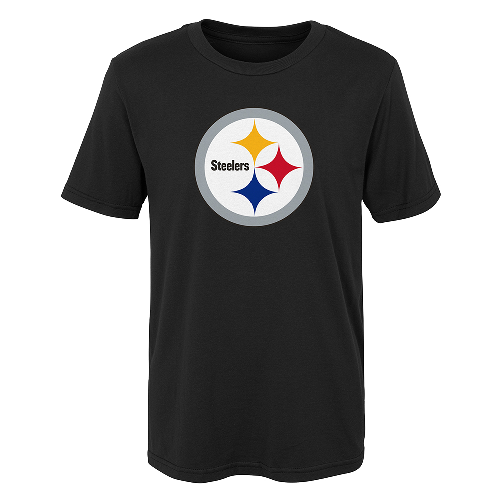 Pittsburgh Steelers Little Kid's Primary Logo Short Sleeve T-Shirt