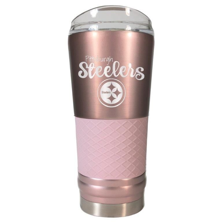 Pittsburgh Steelers 24 oz. The Draft Rose Gold Diamond Tumbler 3 Pittsburgh Steelers 24 oz. The Draft Rose Gold Diamond Tumbler