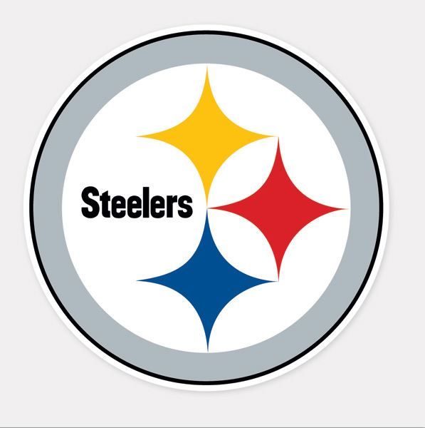 Pittsburgh Steelers 4x4 Vinyl Color Logo Decal 2 Pittsburgh Steelers 4x4 Vinyl Color Logo Decal