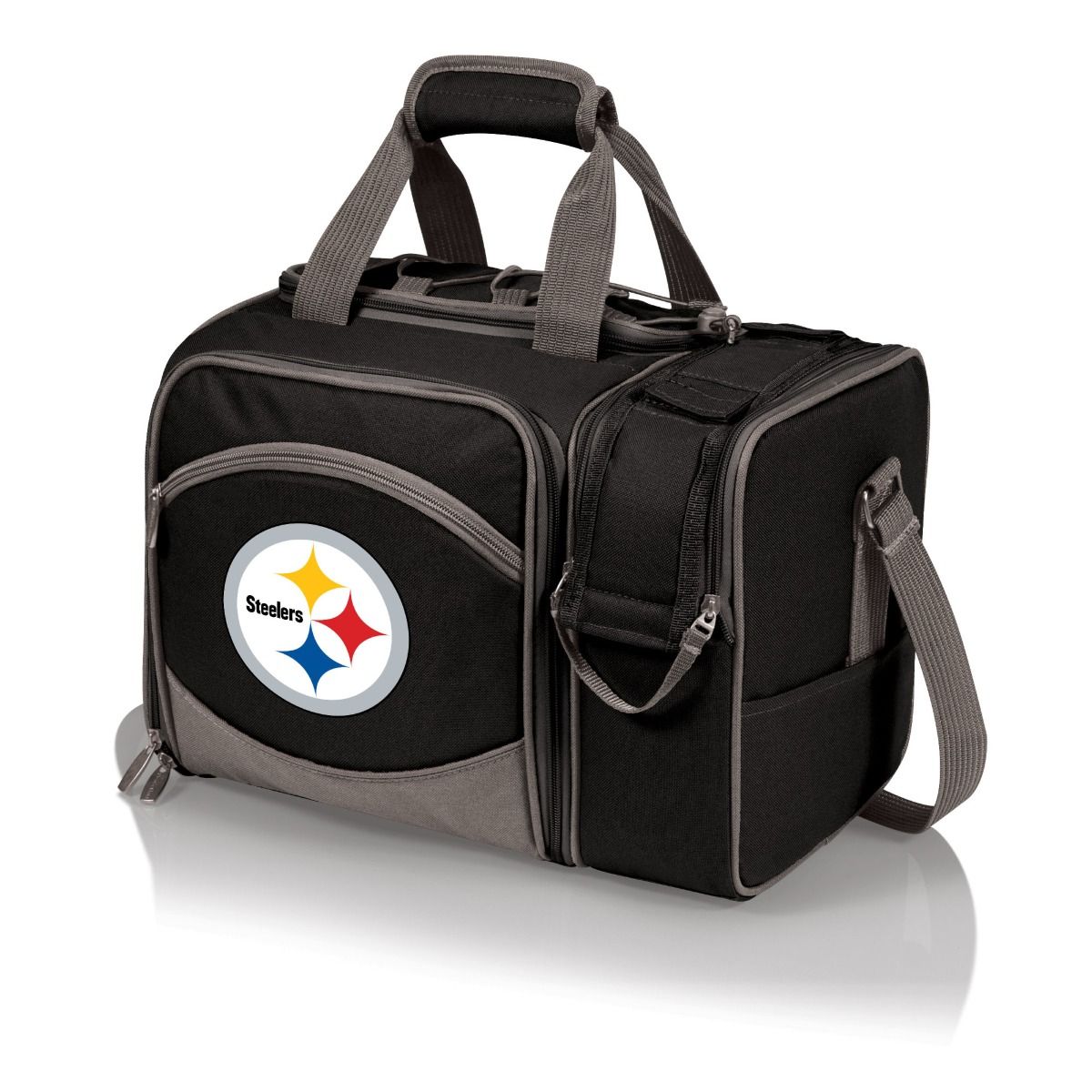 Pittsburgh Steelers Malibu Deluxe Picnic Tote 7 Pittsburgh Steelers Malibu Deluxe Picnic Tote