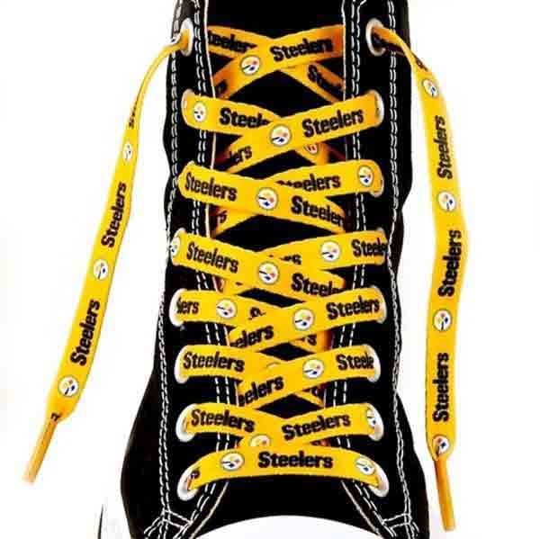 Pittsburgh Steelers Gold Shoelaces