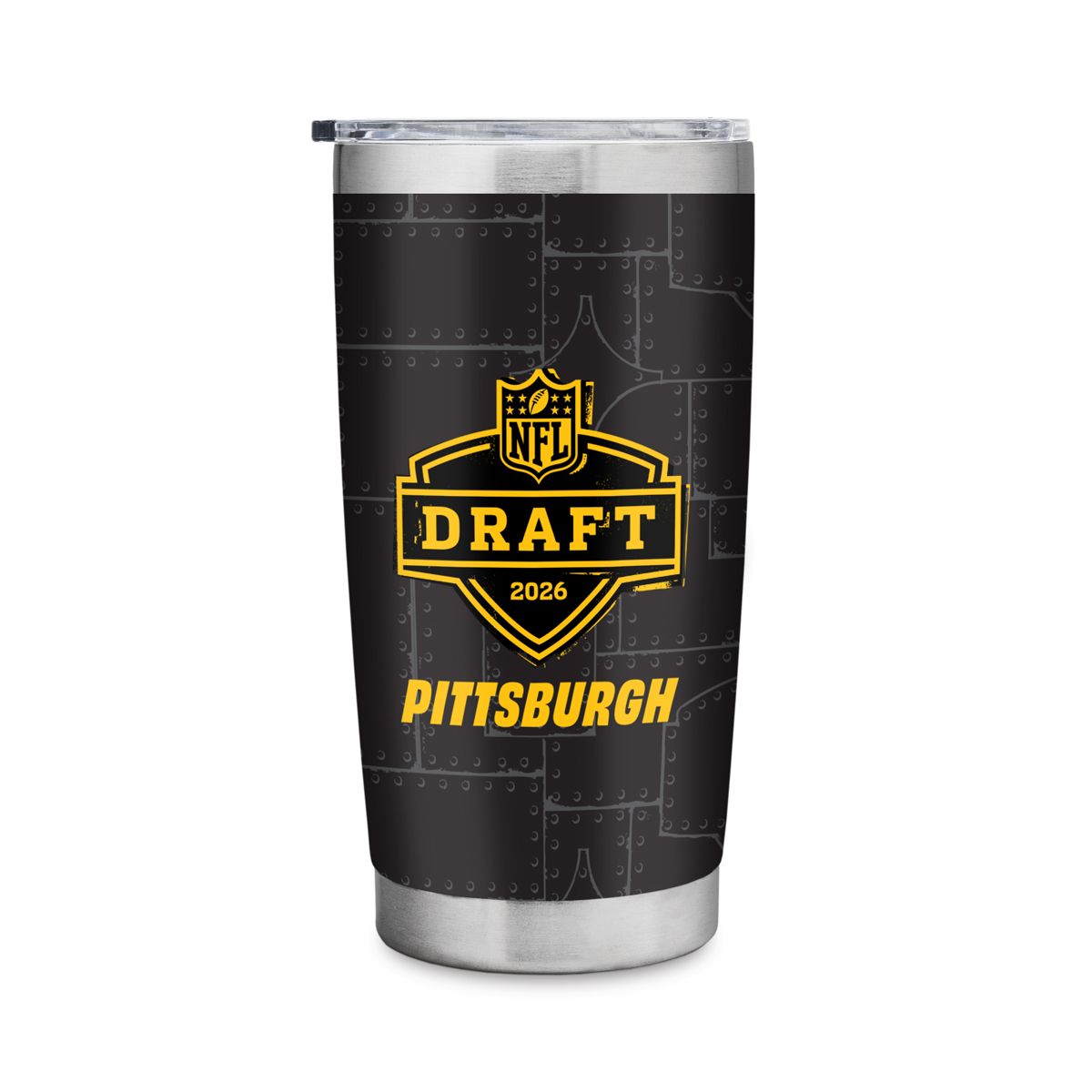 Pittsburgh Steelers 20oz. Draft Pittsburgh Black Tumbler