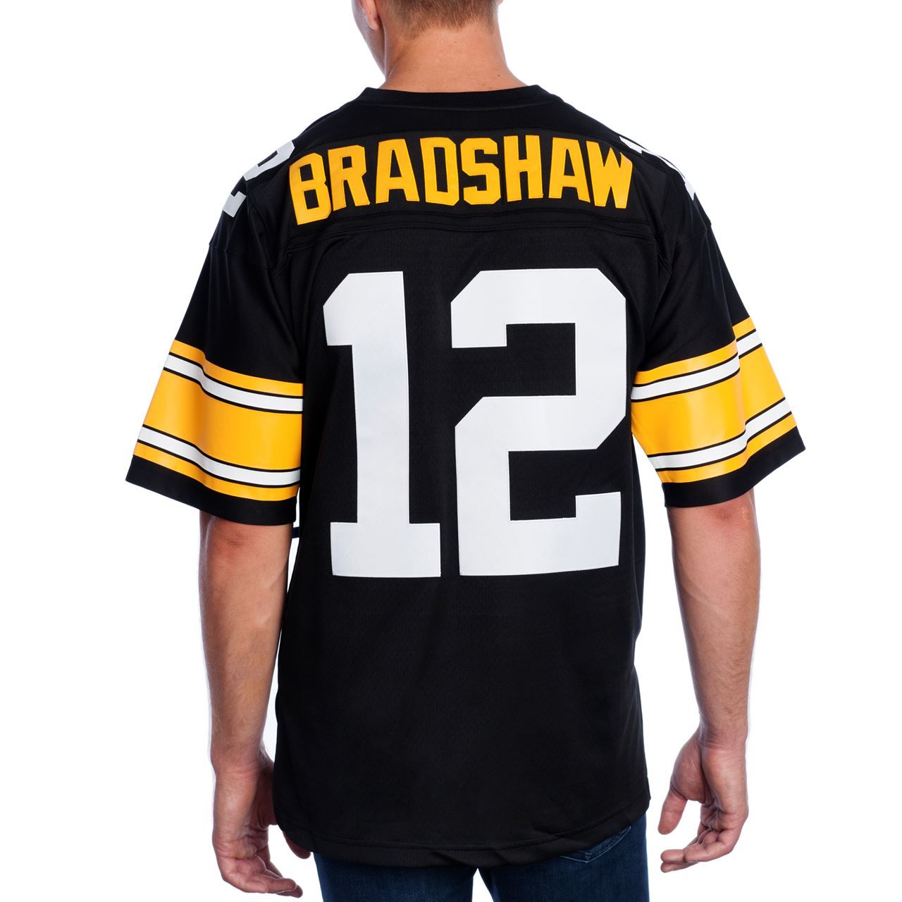 Terry Bradshaw #12 Men's Mitchell & Ness Limited/Replica Jersey 9 Terry Bradshaw #12 Men's Mitchell & Ness Limited/Replica Jersey
