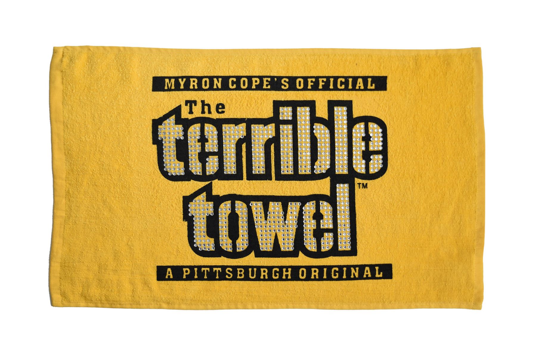 Pittsburgh Steelers Gold Bling Terrible Towel® 1 Pittsburgh Steelers Gold Bling Terrible Towel®