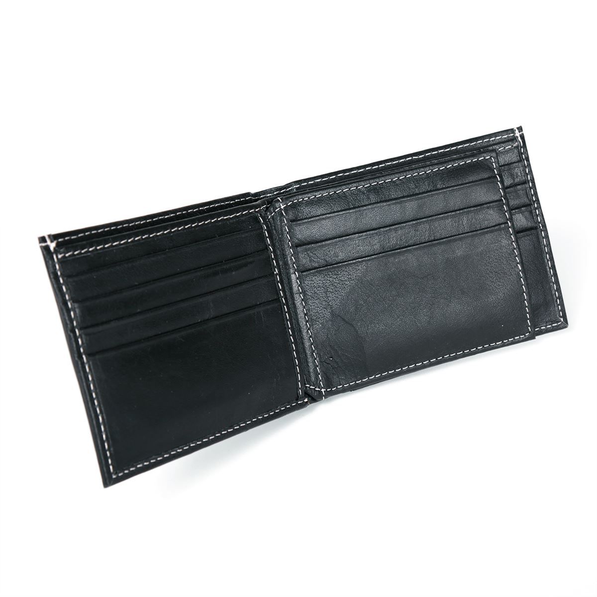 Pittsburgh Steelers Embossed Wordmark & Logo Bi-Fold Wallet 2 Pittsburgh Steelers Embossed Wordmark & Logo Bi-Fold Wallet