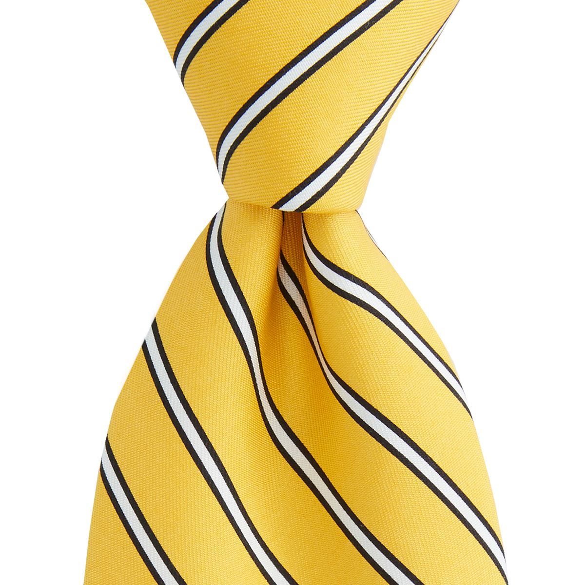 Pittsburgh Steelers Vineyard Vines Gold with Black Stripes Silk Tie 2 Pittsburgh Steelers Vineyard Vines Gold with Black Stripes Silk Tie