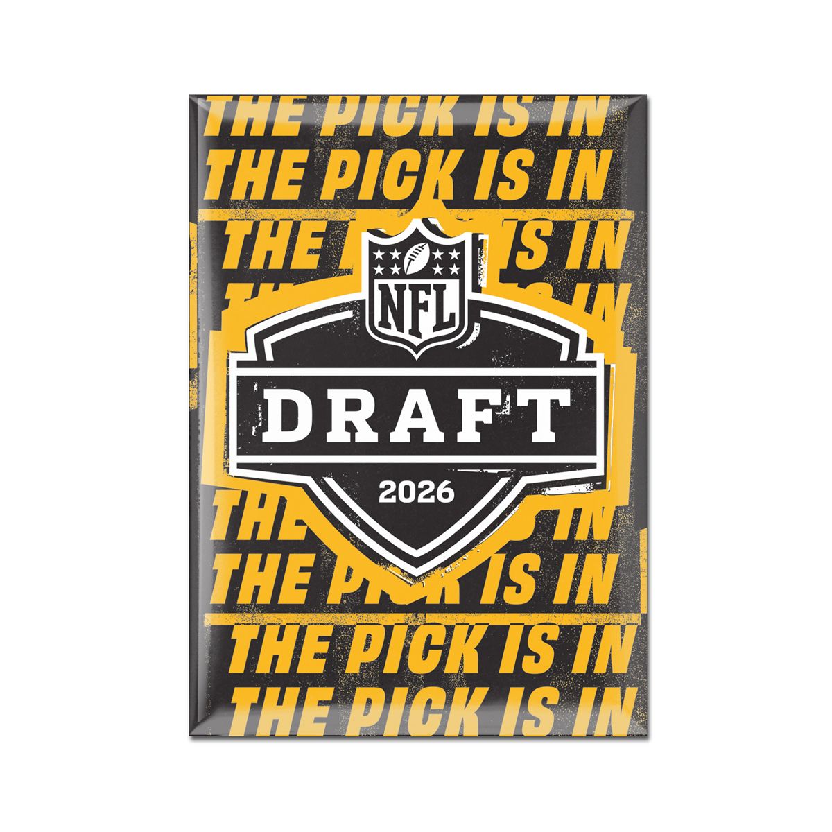 Pittsburgh Steelers 3x4 Draft Pittsburgh Black Magnet 3 Pittsburgh Steelers 3x4 Draft Pittsburgh Black Magnet