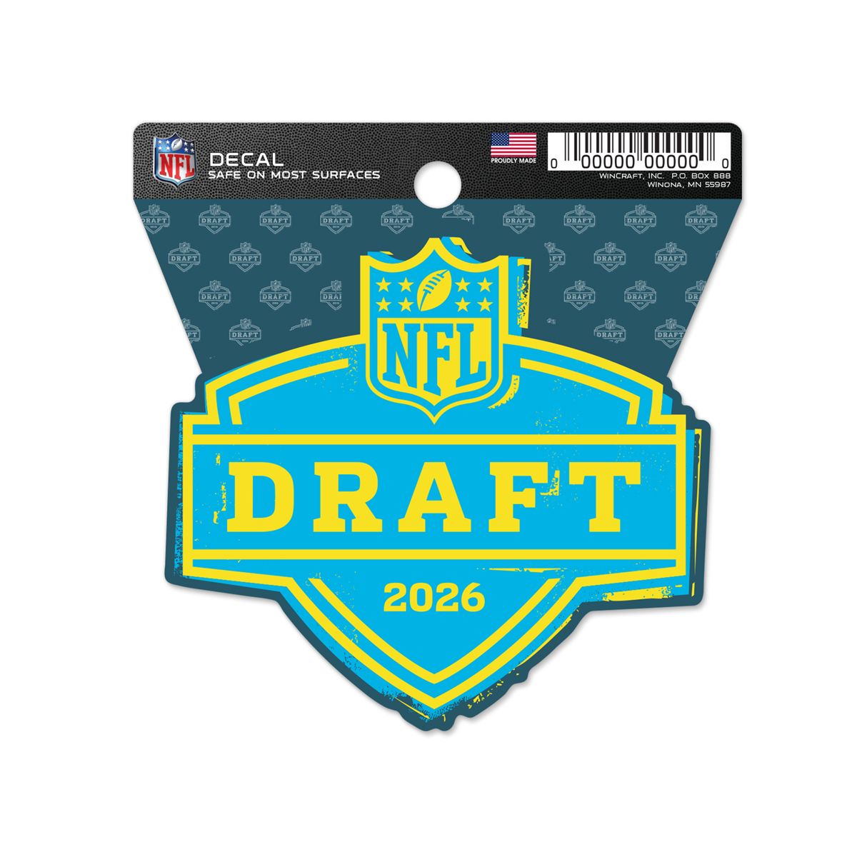Pittsburgh Steelers 4x4 Draft Pittsburgh North Shore Decal