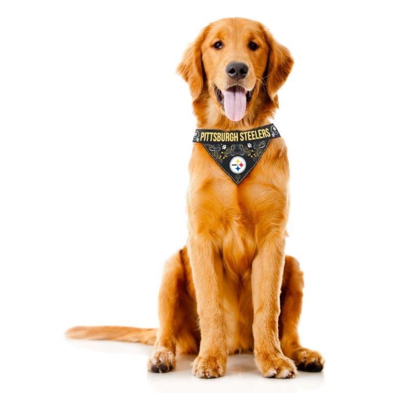 Pittsburgh Steelers Dog Bandana 4 Pittsburgh Steelers Dog Bandana