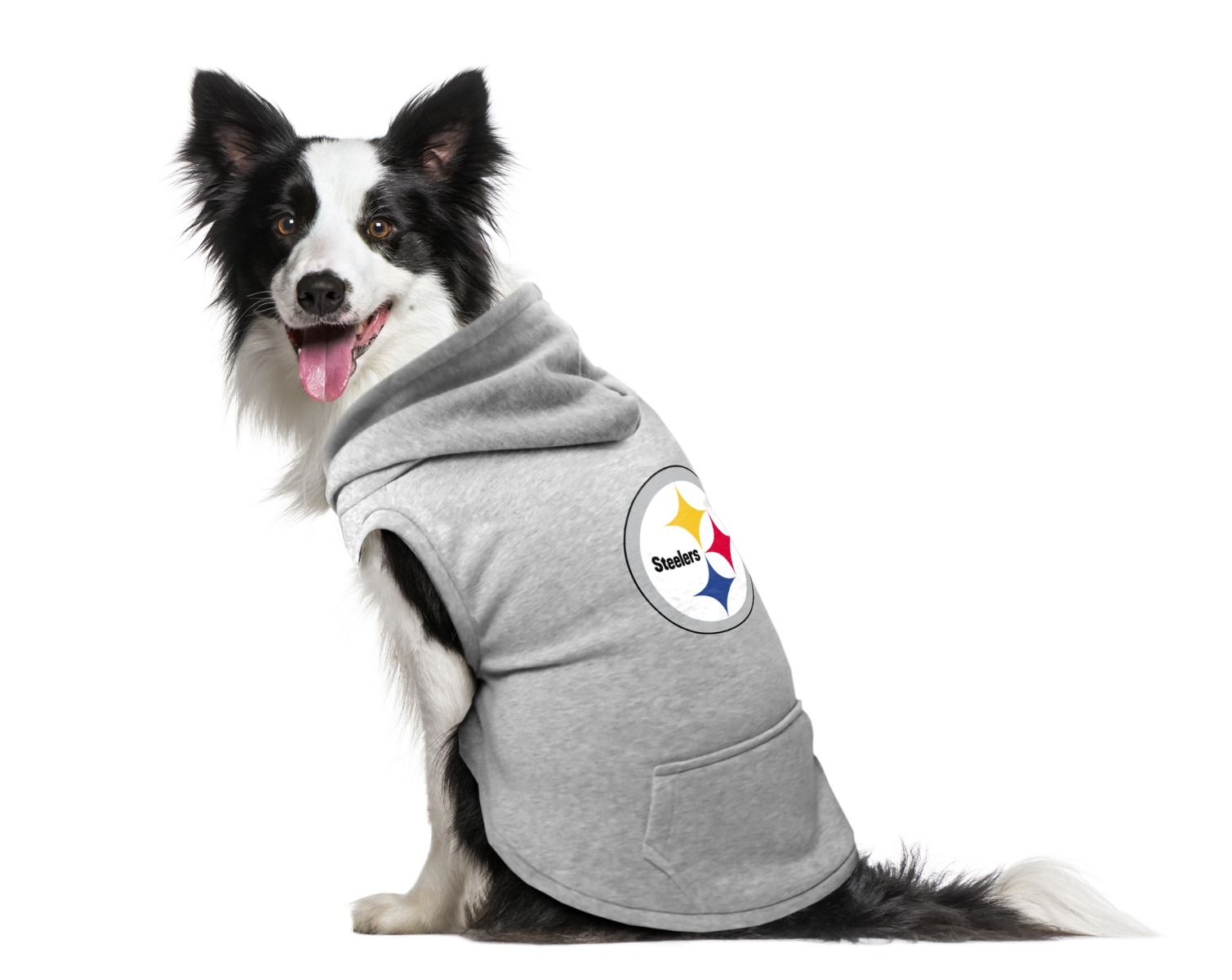 Pittsburgh Steelers Pet Fleece Hoodie