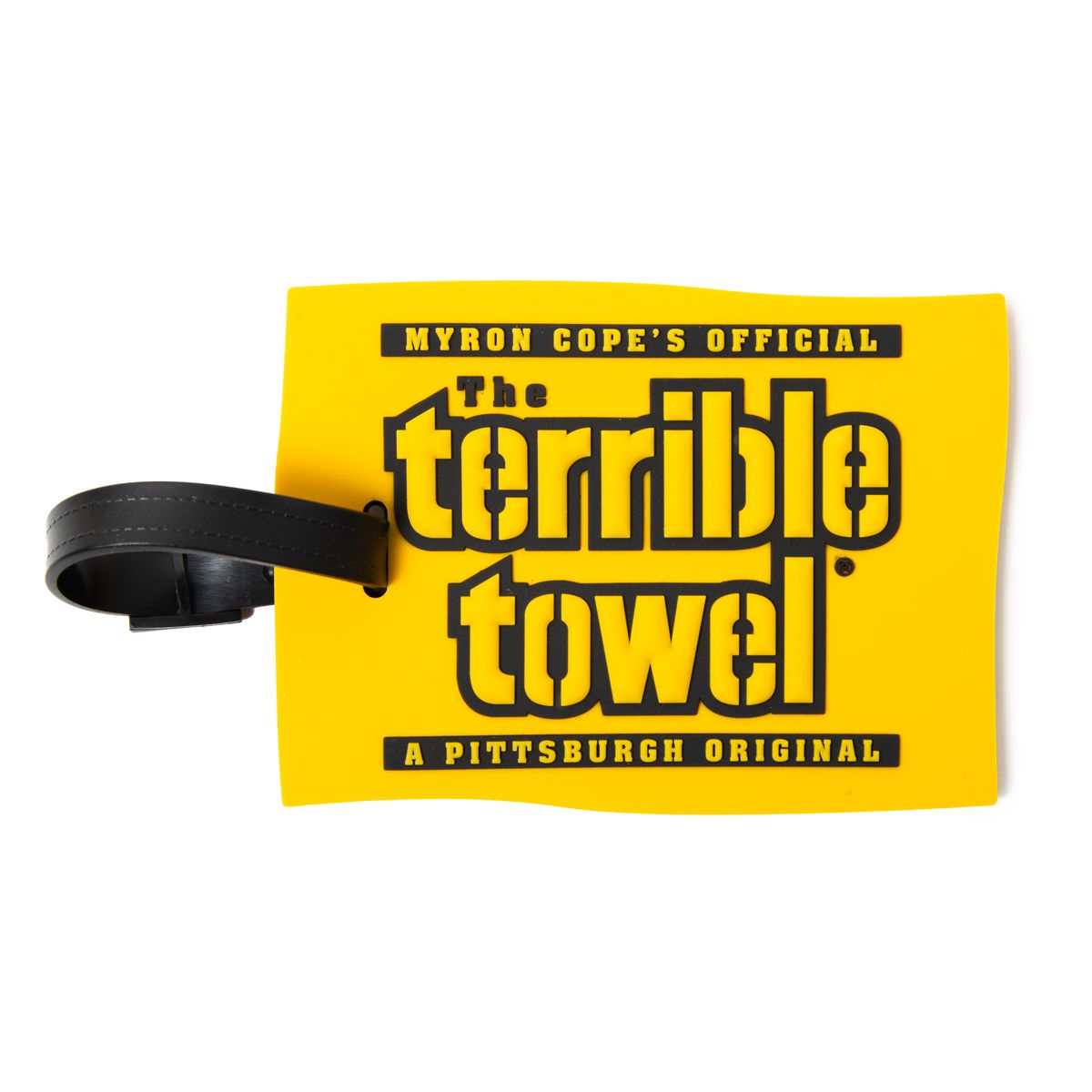 Pittsburgh Steelers Terrible Towel Luggage Tag 1 Pittsburgh Steelers Terrible Towel Luggage Tag