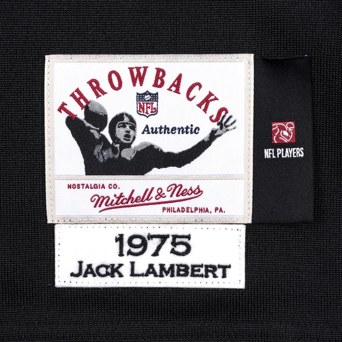 Jack Lambert #58 Mitchell & Ness Authentic Home Jersey 3 Jack Lambert #58 Mitchell & Ness Authentic Home Jersey