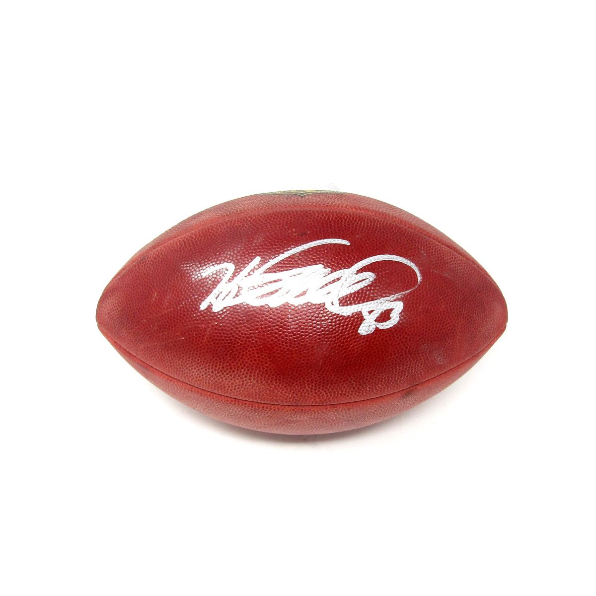 Pittsburgh Steelers #83 Heath Miller Autographed Wilson NFL 'The Duke' Authentic Game Football