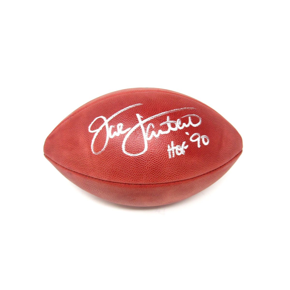 Pittsburgh Steelers #58 Jack Lambert Autographed Wilson NFL 'The Duke' Authentic Game Football 3 Pittsburgh Steelers #58 Jack Lambert Autographed Wilson NFL 'The Duke' Authentic Game Football