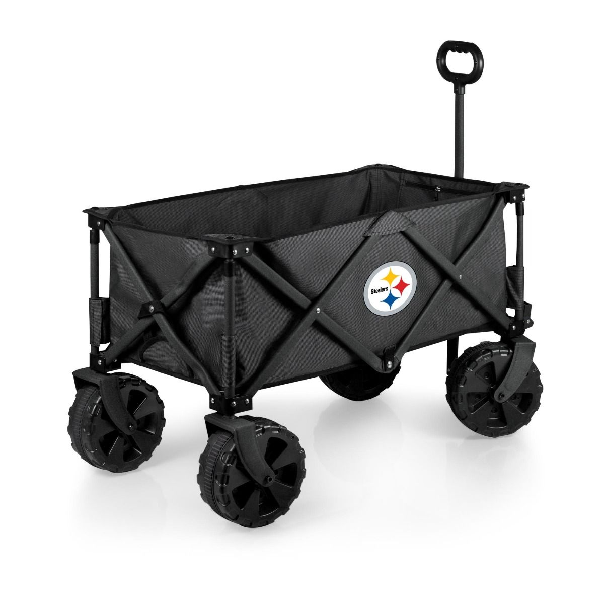 Pittsburgh Steelers Adventure Wagon with All Terrain Wheels 1 Pittsburgh Steelers Adventure Wagon with All Terrain Wheels