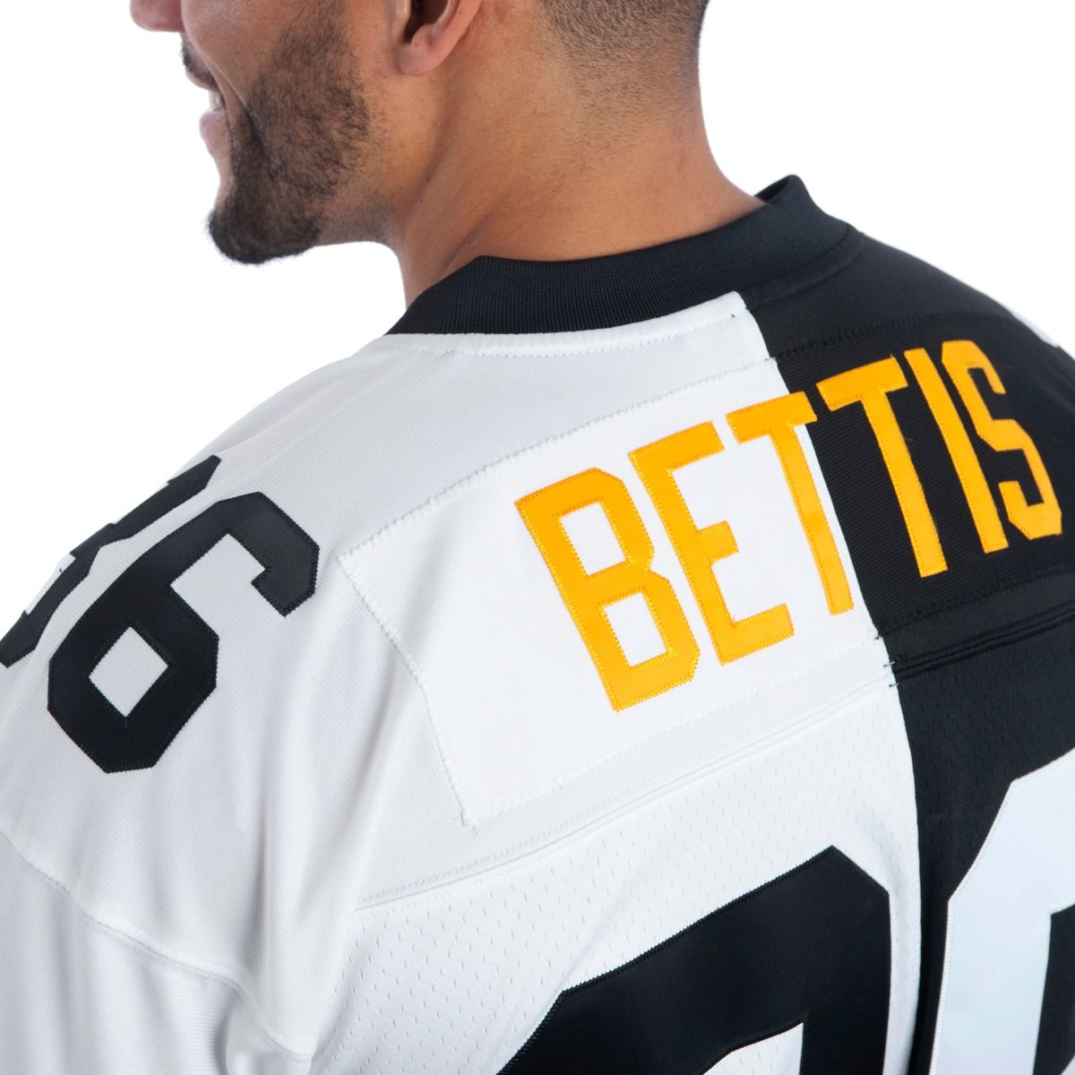 Jerome Bettis #36 Mitchell & Ness Men's Replica Limited Split Jersey 3 Jerome Bettis #36 Mitchell & Ness Men's Replica Limited Split Jersey