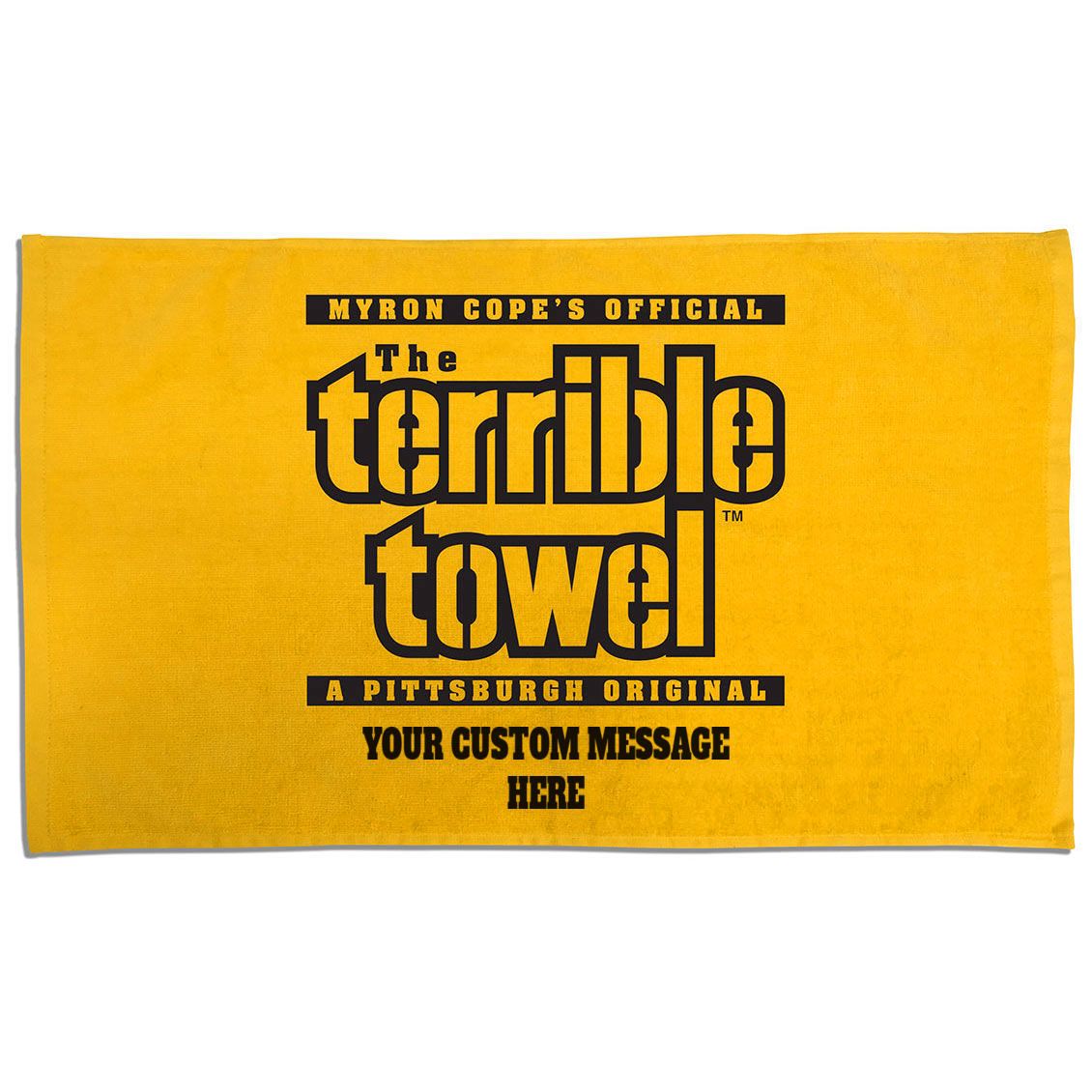 Pittsburgh Steelers Custom Terrible Towel®