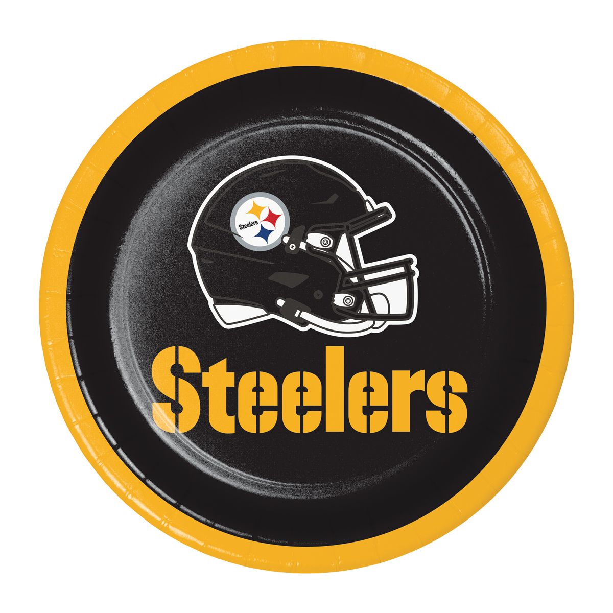 Pittsburgh Steelers Luncheon Paper Plates 3 Pittsburgh Steelers Luncheon Paper Plates