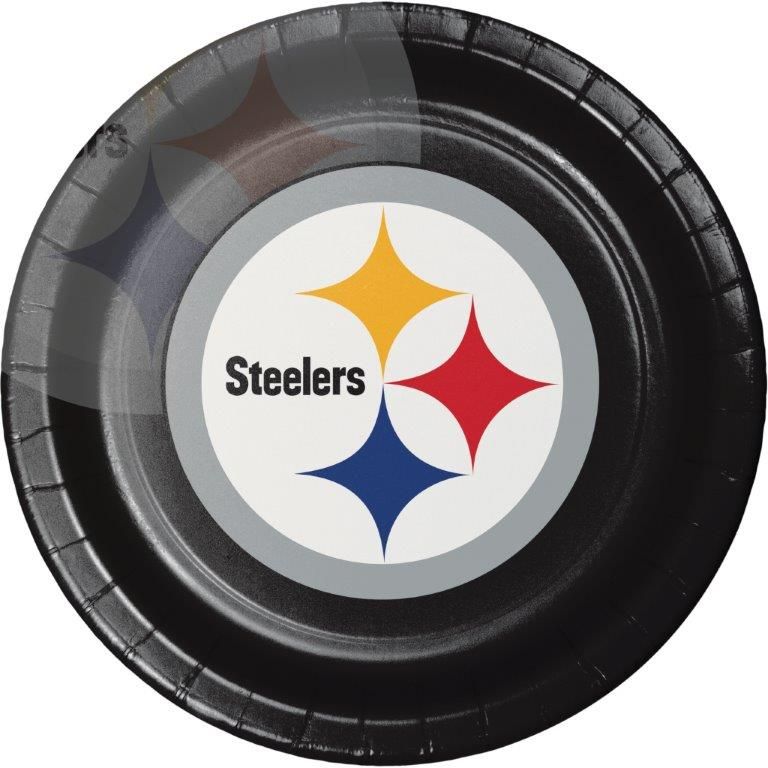 Pittsburgh Steelers Dinner Paper Plates