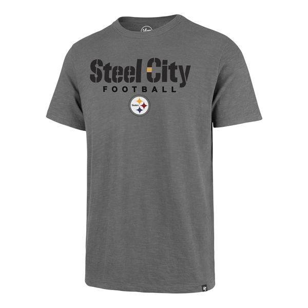 Pittsburgh Steelers Men's '47 Brand SCRUM Steel City Short Sleeve T-Shirt