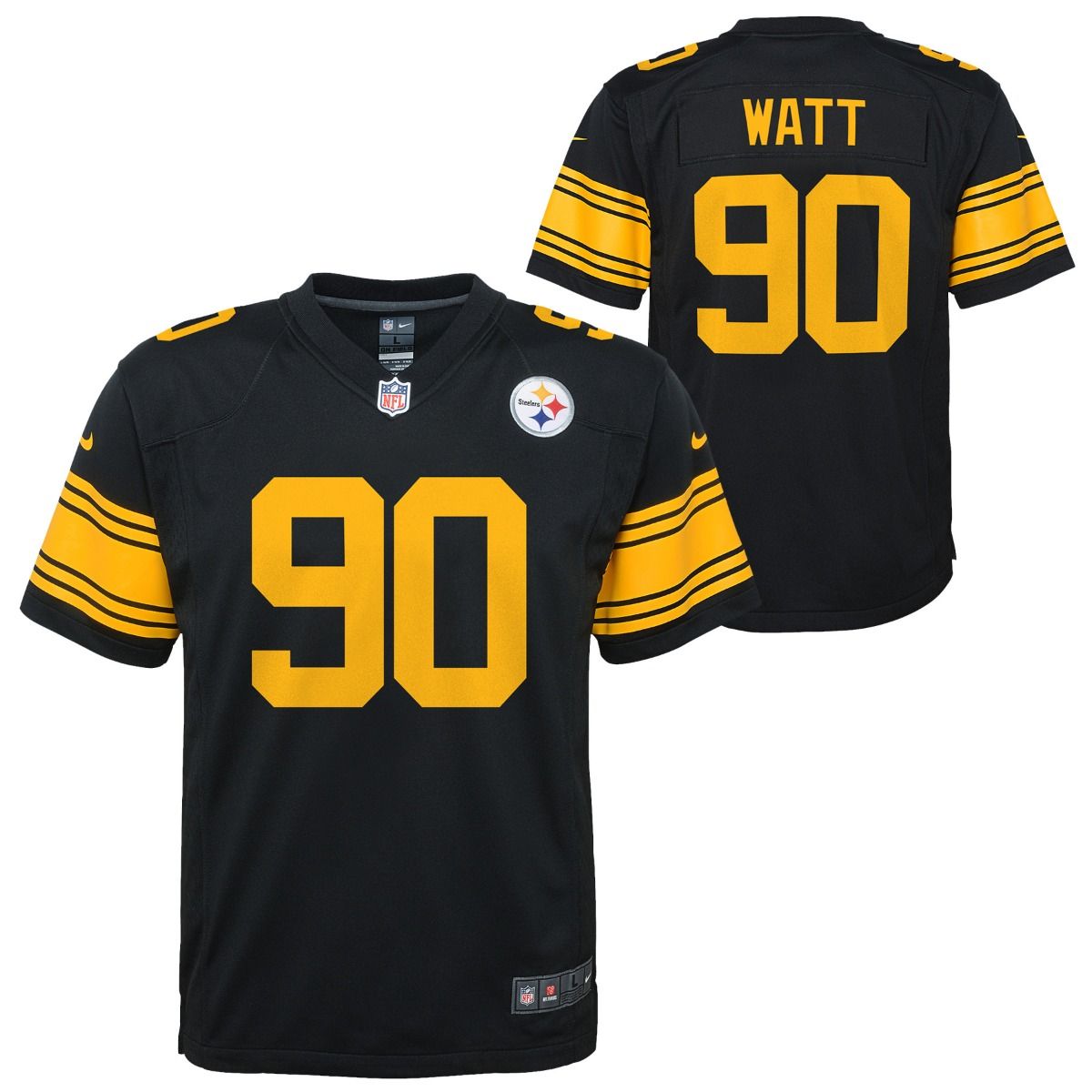 T.J. Watt #90 Youth Nike Replica Color Rush Jersey 3 T.J. Watt #90 Youth Nike Replica Color Rush Jersey
