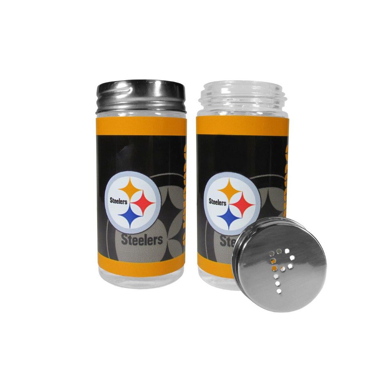 Pittsburgh Steelers Tailgate Salt and Pepper Shakers 10 Pittsburgh Steelers Tailgate Salt and Pepper Shakers