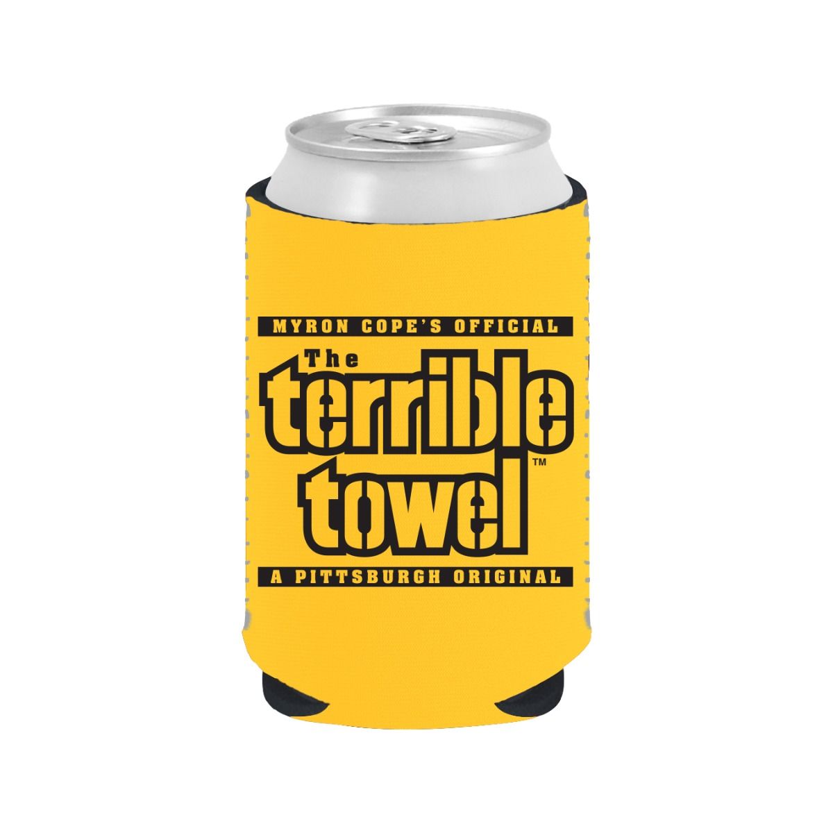 Pittsburgh Steelers Terrible Towel® Gold Can Coolie