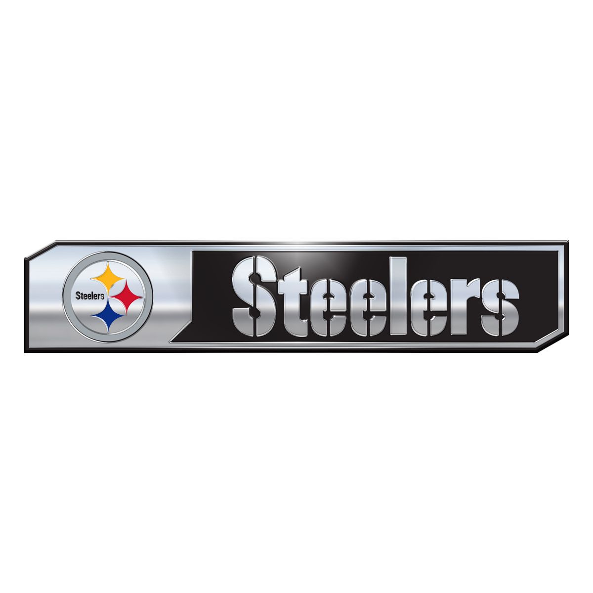 Pittsburgh Steelers Truck Emblem - 2 pack 4 Pittsburgh Steelers Truck Emblem - 2 pack