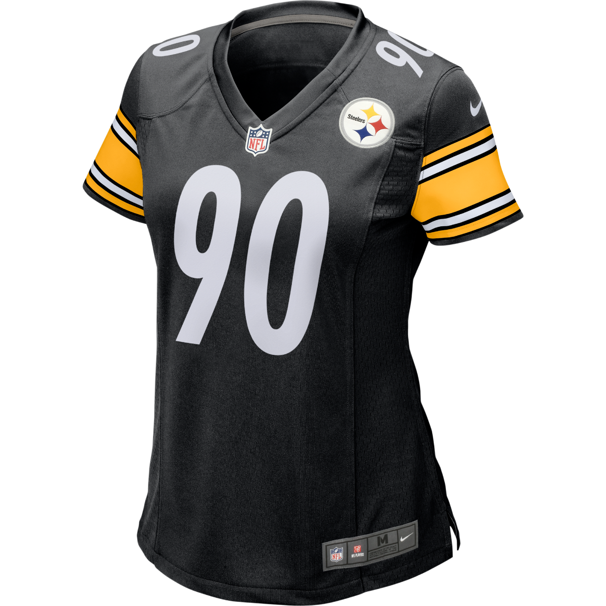 T.J. Watt #90 Women's Nike Replica Home Jersey