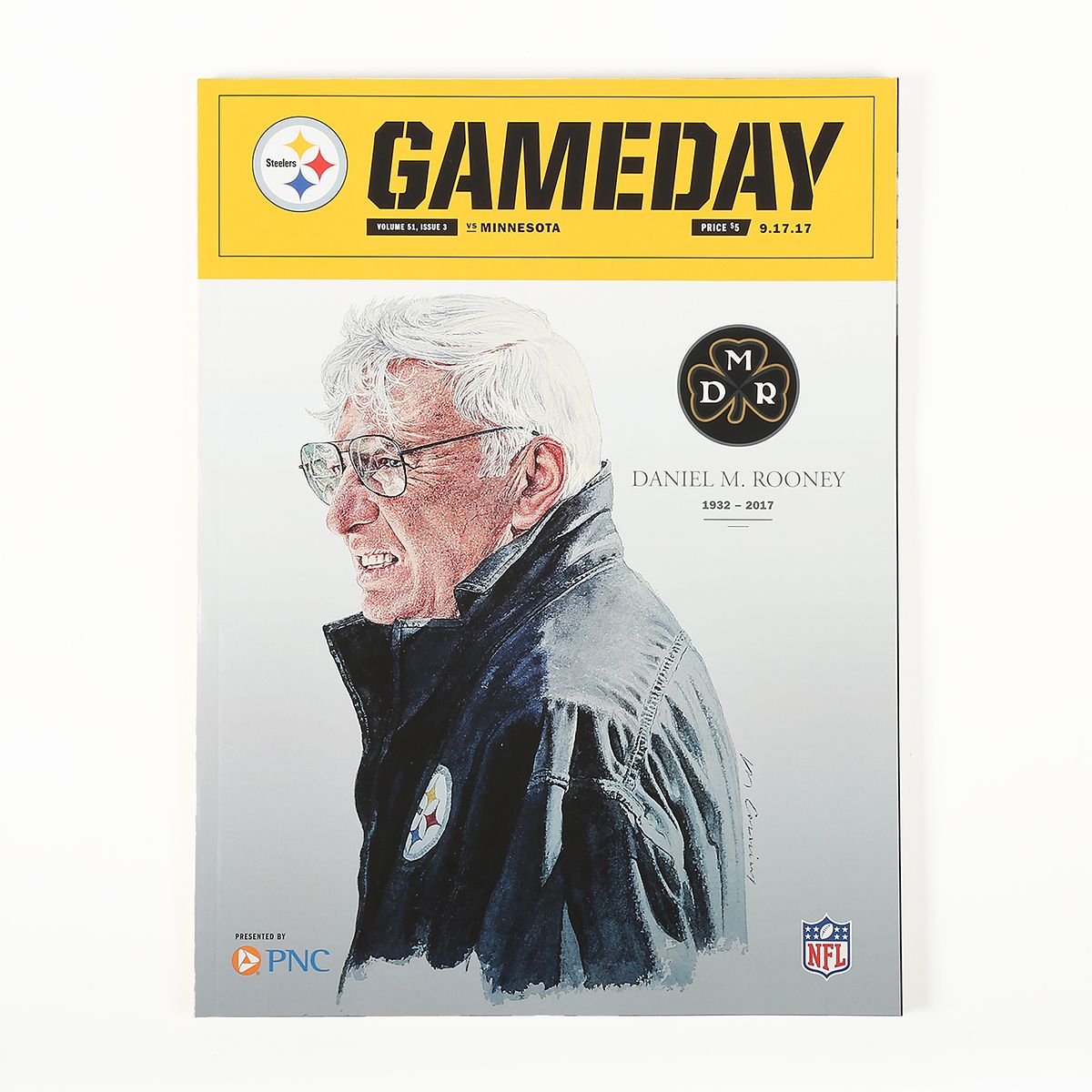 Pittsburgh Steelers DMR Tribute Gameday Program 4 Pittsburgh Steelers DMR Tribute Gameday Program