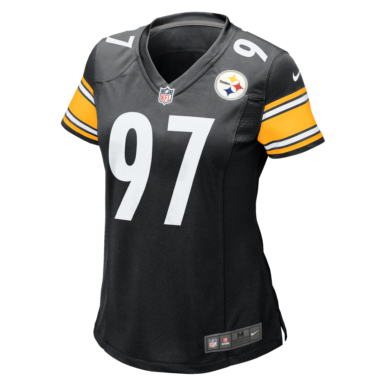 Cam Heyward #97 Women's Nike Replica Home Jersey