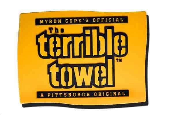 Pittsburgh Steelers Terrible Towel Magnet 4 Pittsburgh Steelers Terrible Towel Magnet