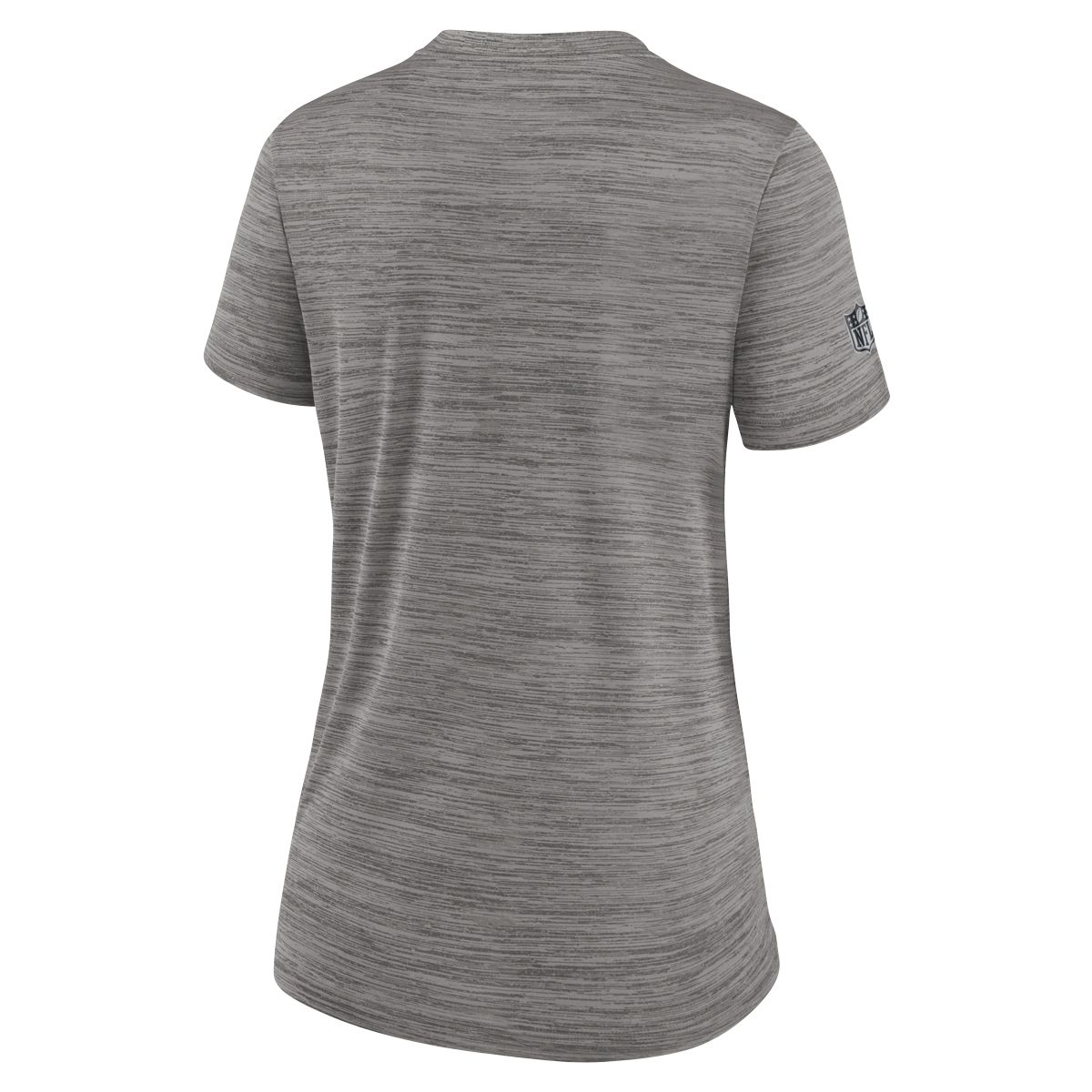 Pittsburgh Steelers Women's Nike Sideline Grey Velocity Short Sleeve T-Shirt